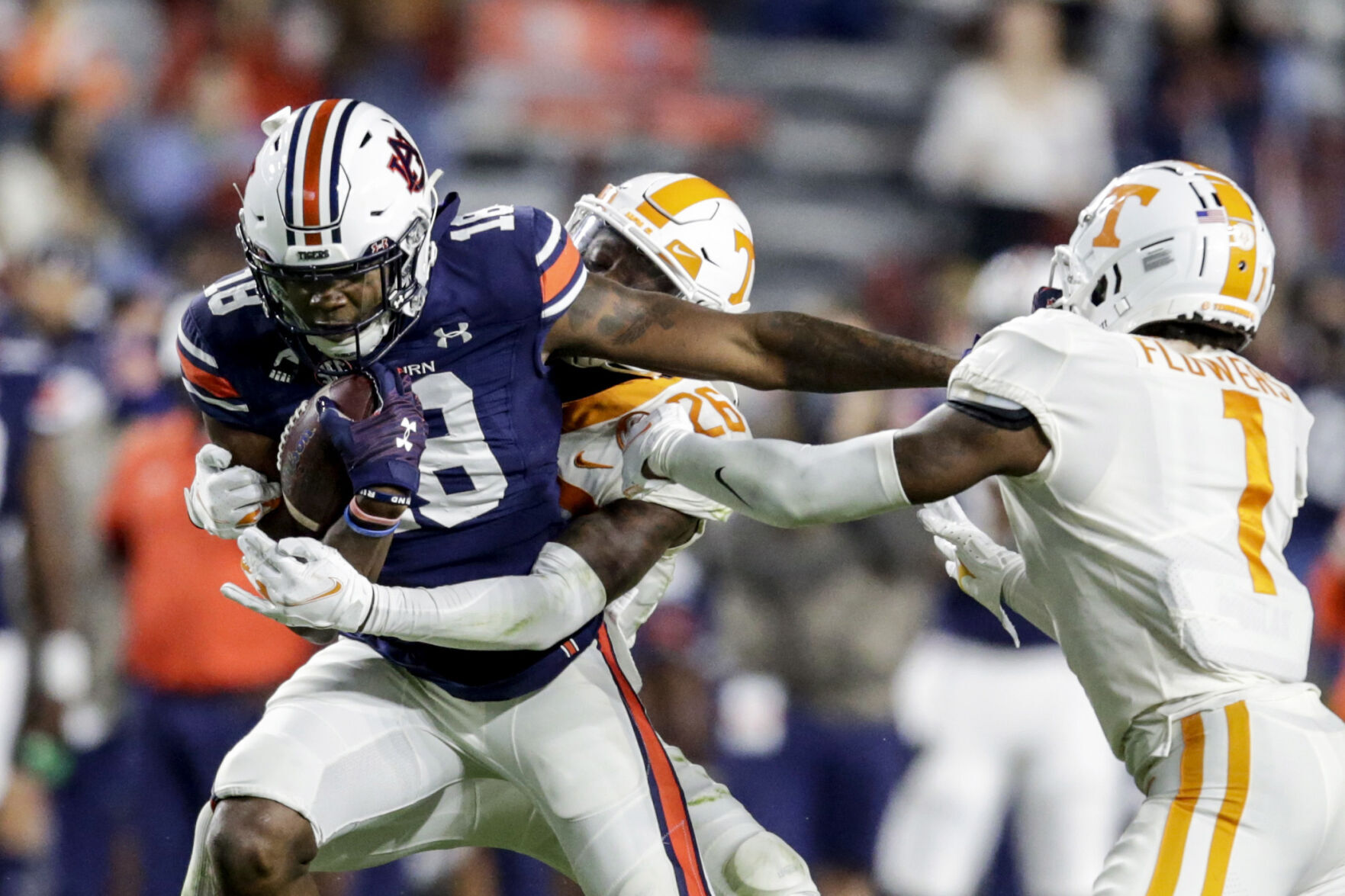 Tennessee Auburn Football Williams